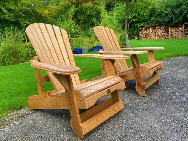 2 adjustable Adirondack comfort chairs
