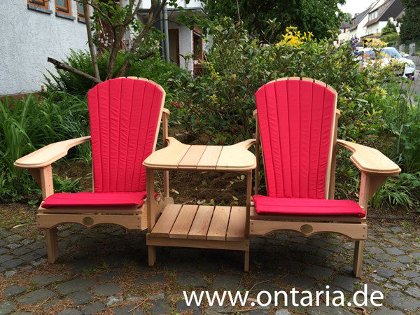 Adirondack Chair - Original Bear Chair Tête-à-tête with upholstery 3