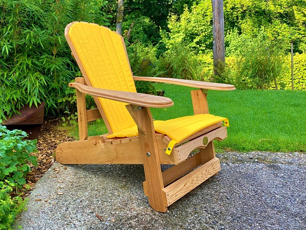 1 adjustable Adirondack comfort chair with cushion