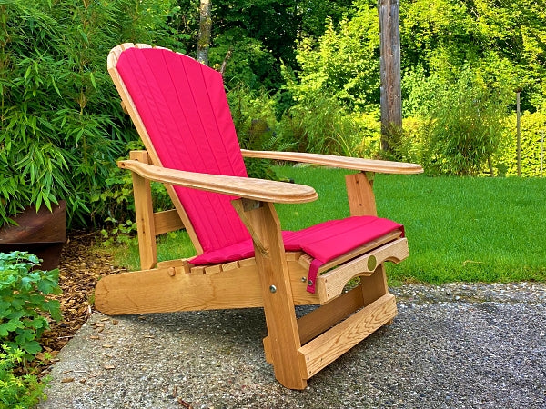 1 adjustable Adirondack comfort chair with cushion